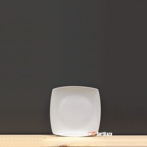 PLATO POSTRE DE 18CM CUADRADA