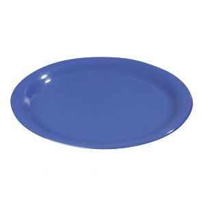 Melamina Azul Plato Oval 11.5 Pg
