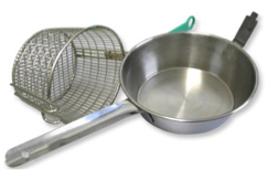 Cazo Freidor Con Canastilla No 01, Cap 2.5 Lts 22 cm