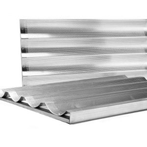 CHAROLA BAGUETERA ALUMINIO