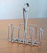 Porta Aceite Y Vinagre Cuadrada Acero Inoxidable 13 x 5.8 cm