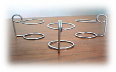 Porta Capuchino 123 Acero Inoxidable 9.3 x 8.3 cm