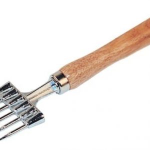 PICADOR DE HIELO CON 6 PUNTAS MANGO MADERA