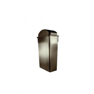 BOTE BASURA RECTANGULAR 60 LT CAFÃÂÂ