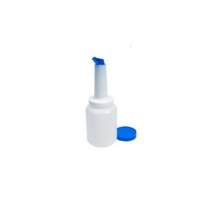 BOTE PARA MEZCLA 1/2LT TAPA AZUL