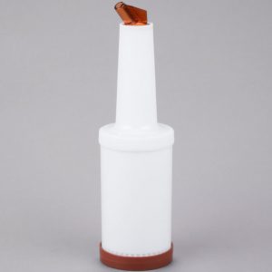 BOTE PARA MEZCLA 1/2LT TAPA CAFE