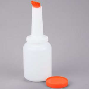 BOTE PARA MEZCLA 2LT TAPA NARANJA