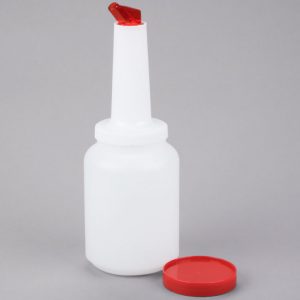 BOTE PARA MEZCLA 2LT TAPA ROJO