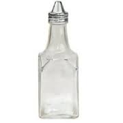 BOTELLA (DISPENSADOR) CUADRADA DE VIDRIO