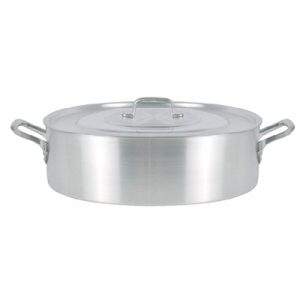 BUDINERA 45 CMS.MEDIDAS 45 X 16 CAP:25LTS ALUMINIO 3 MM