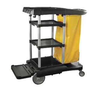 CARRO DE LIMPIEZA DE PLASTICO