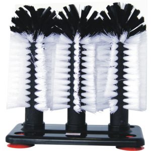 CEPILLO TRIPLE PARA VASO CON VENTOSAS