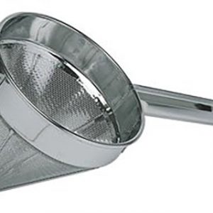 COLADOR CHINO MALLA MEDIANA 8PG ACERO INOX.