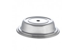 Cubre Plato Acero Inoxidable 23 cm