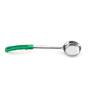 CUCHARA DE SERVIR ACERO INOX MANGO VERDE