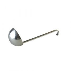 CUCHARON CORTO 1/2OZ ACERO INOX UNA PIEZA