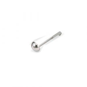 CUCHARON 4 OZ ACERO INOX UNA PIEZA GRIS