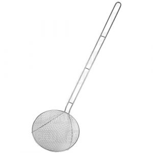 ESPUMADERA REDONDA MALLA GRUESA - ABIERTA