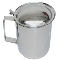 Jarra Para Mesa Con Tapa Acero Inoxidable Cap 1 Lt 10 x 15 cm