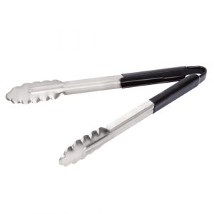 PINZA 9PG NEGRA ACERO INOXIDABLE