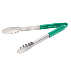 PINZA 9PG VERDE ACERO INOXIDABLE