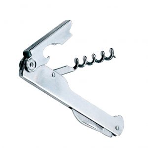 SACACORCHOS 12 CM PARA MESERO ACERO