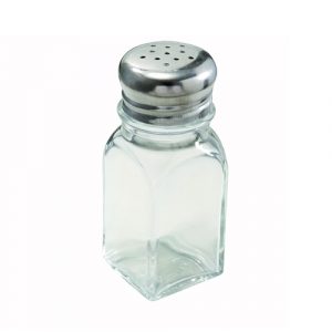 SALERO VIDRIO CUADRADO 2 OZ