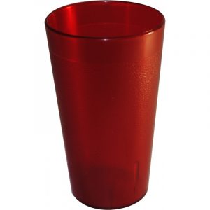 VASO POLICARBONATO 16OZ ROJO