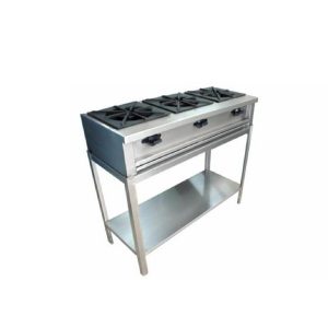 PARRILLA CON TRES QUEMADORES