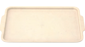 CHAROLA L.R. POLICARBONATO 40X28.5X1.5CM (25 PIEZAS POR CAJA) 