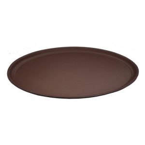 CHAROLA OVALADA CON ANTIDERRAPANTE DAICA 56 x 70