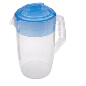 JARRA DE PLASTICO CON TAPA 4 LTS 