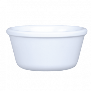 RAMEKIN MANTEQUILLERA CERAMICA 120ML BLANCA STA ANITA 