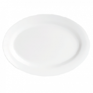 PLATO OVALADO 33 BLANCO GLACIAL SANTA ANITA  
