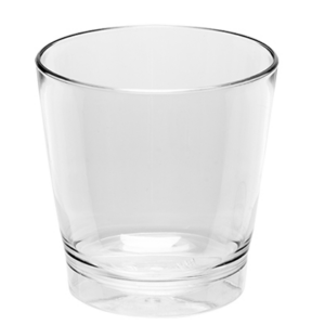 VASO EURO CHICO 8.5 OZ/250 ML POLICARBONATO (48 PZS. POR CAJA) 