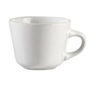 TAZA CAFE CLASICA 220 CC BLANCO GLACIAL SANTA ANITA  