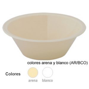 PLATO POSTRE POLICARBONATO 13.5 CM/250ML (120 PZS. POR CAJA) 