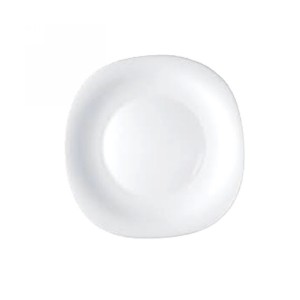 PLATO POSTRE 20 TEMPLADO CUADRADO OPAL 