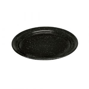 PLATO PLANO 30 PELTRE NEGRO BRILLANTE