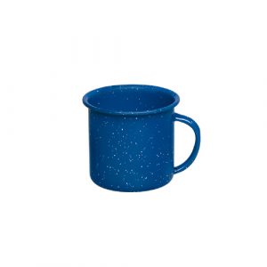 TAZA 10 PELTRE AZUL REAL NEVADO