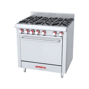 ESTUFA MASTER EC-6-HG MASTER ACERO INOX PREMIUM