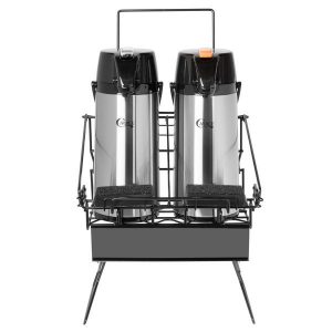 JUEGO DE 3 PIEZAS 2 TERMOS DECAF DE 2.2 LTS Y UN RACK ORGANIZADOR