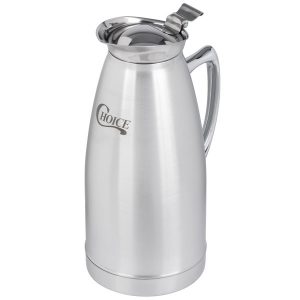 JARRA PARA CAFÉ TERMICA DE ACERO INOX DE 1 LTS (33oz)