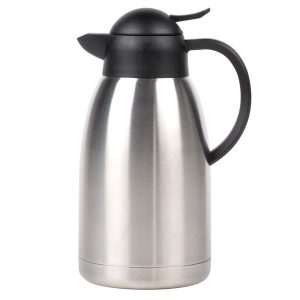 JARRA PARA CAFÉ INSULADA DE ACERO INOXIDABLE DE 1.9 LTS (64oz)