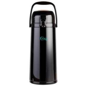 TERMO DECAF NEGRO DE BOTON DE 2.5 LITROS