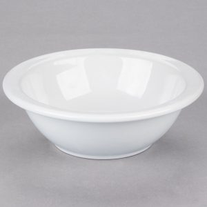 PLATO FRUTERO CAPACIDAD DE 384ml (13 oz.) MARCA ECOR BLANCO BRILLANTE