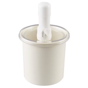 DISPENSADOR DE CONDIMENTOS 1.7 QT (1.59 LTS) BOQUILLA FIJA BLANCO CAMBRO