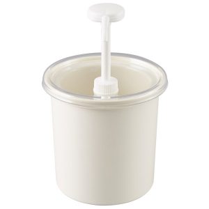 DISPENSADOR DE CONDIMENTOS 1.7 QT (1.59 LTS) BOQUILLA ESTANDAR BLANCO CAMBRO