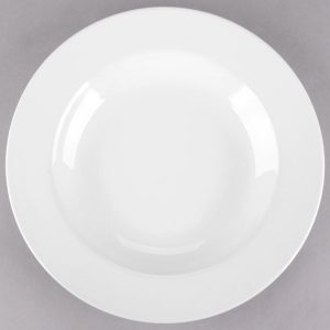 PLATO PASTA CAPACIDAD DE 473ml (16 oz.) MARCA ECOR BLANCO BRILLANTE