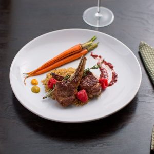 Plato Redondo Coupe de 28.5 cms Blanco Brillante Marca Acopa (12 Piezas por caja)